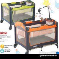 ราคา Nuebabe เตียงนอนเด็กอ่อน ส่งต่อใช้น้อย 1200 สีเขียว อุปกรณ์ครบใช้ได้หลายแบบ (21917020076)