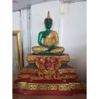 ราคา พระบูชาวัดพระแก้วหน้าตัก9นิ้ว ทรงฤดูฝน สีเขียว (1756945024)