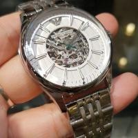 ราคา New Emporio Armani Meccanico Automatic Steel Men's Watch AR1945 (1862489283)