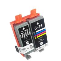 ราคา Ink Cartridge PGI-35 PGI35 CLI-36 CLI36 Color Compatible Printer Ink Cartridge for Canon PIXMA IP100 iP110 IP100B TR150 (23155069436)