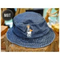 ราคา POLO RALPH LAUREN POLO BEAR DENIM BUCKET HAT (8448898773)