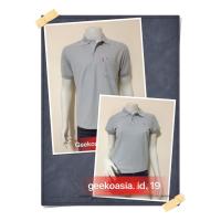 ราคา เสื้อโปโล Geeko ตรากวาง สีเทาอ่อน (8746817335)