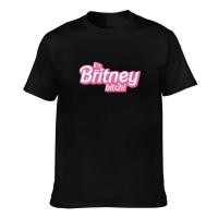 ราคา 【ผ้าฝ้ายแท้】เสื้อยืดลําลอง ผ้าฝ้าย 100% แขนสั้น คอกลม พิมพ์ลาย Britney Spears It Britney Bitch ทรงหลวม แฟชั่นสําหรับผู้ช (19122960524)