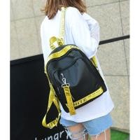 ราคา #1087 กระเป๋าเปกันน้ำ แต่งด้วยสายแถบสีลายOFF WHITE ใบใหญ่ (13921423)
