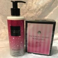 ราคา เซทคู่ถูกกว่า⁉️Victoria’s Secret กลิ่นBombshellโลชั่น+น้ำหอม (7220063569)