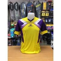 ราคา เสื้อฟุตบอลพิมพ์ลาย ยี่ห้อ วอริกซ์ สีเหลือง-ม่วง (2983573200)