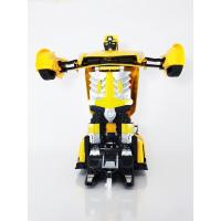 ราคา รถบังคับหุ่นยนต์แปลงร่าง DEFORMATION อัตราส่วน 1:12 แปลงร่างด้วยระบบเซ็นเซอร์ บังคับด้วยคลื่น 2.4 GHz มีเสียง_668_Yellow (7008585768)