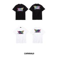 ราคา พร้อมส่ง ‼️ Carnival FW21 Psychedelic T-Shirt เสื้อยืดคาร์นิวัล สีดำ/ขาว M (10188401047)