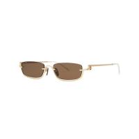 ราคา แว่น Gucci GG Upside Down Super Narrow Sunglasses (19378733089)