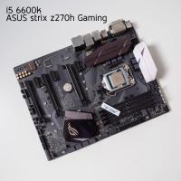 ราคา CPU i5 6600k + ASUS STRIX Z270H GAMING (แยกได้) (4154124986)
