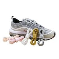 ราคา ☑ ☇ Colorful shoes 270Air max97 98 shoelaces Men's and women's sports shoes, gold and silver elastic shoelaces (22874788289)