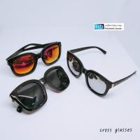 ราคา แว่นกันแดด เลนส์ HD Polarized ทรงเหลี่ยม รหัส SGPO28 (7820666698)