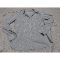 ราคา เสื้อเชิ้ตลายทางสีฟ้าขาว (21682923755)