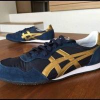 ราคา Onitsuka Tiger Serrano Navy/Gold แท้100% (5133433461)