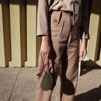 ราคา Primrose pants สีน้ำตาลไมโล (5612547744)