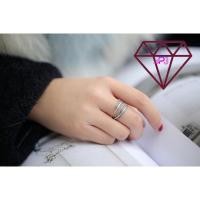 ราคา แหวนแฟชั่นเงินแท้ 92.5% รูปขนนก ปรับขนาดได้ #PJ (4375826371)