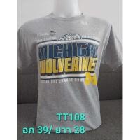 ราคา (TT108) เสื้อยืดคอกลมแขนสั้นมือสอง HANES (23736629102)