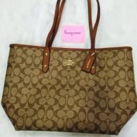ราคา Coach Signature City Zip Tote f36876 (144230470)