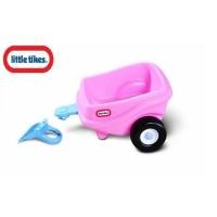ราคา Little Tikes Princess Cozy Coupe Trailer ตัวพ่วง ,กระบะพ่วงด้านหลังรถสำหรับรถขาไถเด็ก (14063632443)