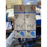 ราคา หลอดตะเกียบ GATA หลอดทอร์นาโด หลอดไฟ ขนาด 15W แสงสีขาว (แพ็ค 6 ตัว) ใช้กับขั้ว E27 สินค้าคุณภาพดี แท้100% มี มอก. (18193409504)