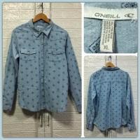 ราคา เสื้อเชิ๊ตแขนยาว แบรนด์ O’NEILL สภาพใหม่มาก (9917058779)