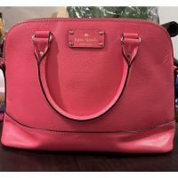 ราคา กระเป๋ามือ2แท้ 100% Kate Spadeสีชมพูทรงโดม (20703888443)