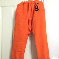 ราคา Abercrombie Fitch รุ่น Sweatpants classic ขนาด L สีส้ม (89303203)