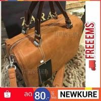 ราคา ZARA SQUARE BOWLING BAGแท้%<outlet> FREE EMSลดหนักลดแรง (1095558050)