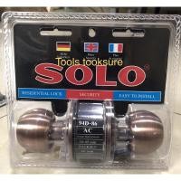 ราคา ลูกบิดm SOLO 94D-86AC หัวกลม สีทองแดงรมดำ และสีสแตนเลสSS (17803711356)