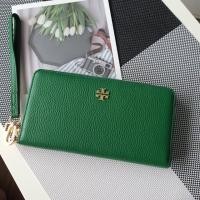 ราคา Tory Burch Carter smartphone Bi-fold Zip Continental Wristlet Wallet (4443598407)