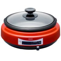 ราคา TOSHIBA กระทะไฟฟ้าเพื่อสุขภาพ - รุ่นHGN-5D(KR)A เคลือบไทเทเนียม 1ชั้น ทรงกลม (60321672)
