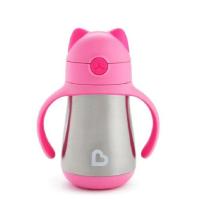 ราคา Munchkin : MNK17400 ถ้วยหัดดื่ม 8oz. Cool Cat Stainless Steel Cup - 1 pk (2043892620)