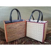 ราคา กระเป๋าถือเสื่อกกจันทบูรสินค้าGI (9508881740)