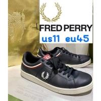 ราคา FRED PERRY sneaker US11 รองเท้าผ้าใบ เฟรด เพอร์รี่ สีกรม สภาพดีงานแท้ออกห้าง (13513963614)