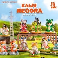 ราคา Blind Box ชุดน้องแมวก็อตซิลล่า ได้1ตัว - Kaiju Negora Godzilla Cat by Pop Mart (Set of 12 + 1secret) (17935598877)