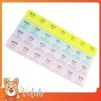 ราคา กล่องใส่ยา กล่องยา ตลับยา กล่องวิตามิน ที่ใส่ยา ที่เก็บยา แบบ 7 วัน 28 ช่อง กล่องแบ่งยา ชุดกล่องจัดยา ตลับใ่ส่ยา 1ชิ้น (9168865687)