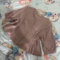 ราคา [ใหม่] nature.bkk เสื้อครอปแขนสั้นคอวี จั้มเอว สีขมพู (2986351431)