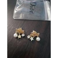 ราคา ต่างหูแบรนด์เนม ดิออร์ Hiend 1:1 ทับหลังห้อยมุก-ดาว-เพชร (4065276269)