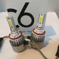 ราคา หลอดไฟหน้า LED C6 H8/H9/H11/H16 ประกัน 1เดือน (2604008897)