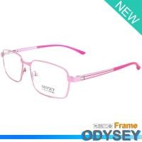 ราคา Odysey แว่นตา รุ่น 6072 C-7 สีชมพู กรอบเต็ม ขาสปริง วัสดุ สแตนเลส สตีล (สำหรับตัดเลนส์) กรอบแว่นตา Eyeglasses (7700071580)