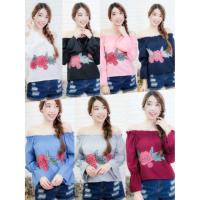 ราคา เสื้อปาดไหล่ งานที่นางแบบใส่คืองานขายจริงคะ (96491843)