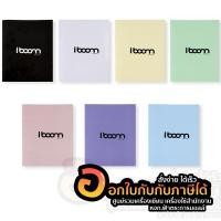 ราคา สมุด i boom สมุดมุงหลังคา สมุดปกอ่อน ปกสี สีหวาน พาสเทล A5 กระดาษปอนด์ มีเส้น 30แผ่น (6988082011)