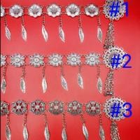 ราคา เข็มขัดเงินชุบรมดำ(ระย้าใบไม้) #ชุดไทย (1562437490)