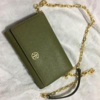 ราคา กระเป๋าสะพายข้าง Tory burch รุ่น Robinson chain wallet (1650219626)