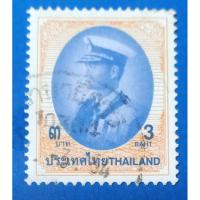 ราคา (393)แสตมป์พระบรมฉายาลักษณ์พระบาทสมเด็จพระเจ้าอยู่หัวภูมิพลอดุลยเดชเกล้าเจ้าอยู่หัว ชุดที่ 9 ดวง 3 บาท สภาพสวยใช้งานแล้ว (6584013480)