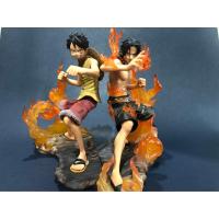 ราคา One piece figure Luffy Ace DX Brotherhood - โมเดล ฟิกเกอร์ วันพีช ลูฟี่ เอส Banpresto ของแท้ มือสอง (21462554672)