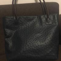 ราคา กระเป๋าหนังพิมพ์ลายหนังนก แบรนด์ CAPACCI#กระเป๋ามือสอง (1035256968)