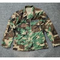 ราคา เสื้อลายพราง woodland กองทัพแท้ แบรนด์ American Apparel inc อก 18 (15916982093)