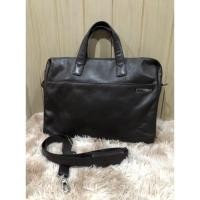 ราคา กระเป๋าเอกสารหนังแท้แบรนด์ Samsonite (8526175259)