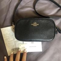ราคา coach cross body กระเป๋าสีดำ แท้100% (3283759663)